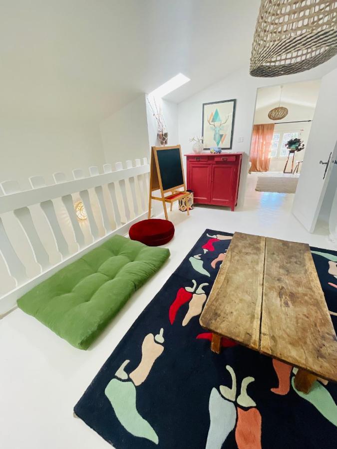 Villa Cabanon Aloe Avec Piscine Chauffee & Bain Nordique à Veaux Extérieur photo