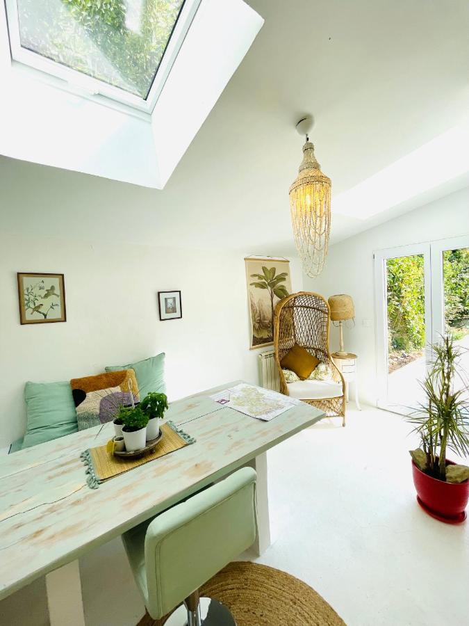 Villa Cabanon Aloe Avec Piscine Chauffee & Bain Nordique à Veaux Extérieur photo